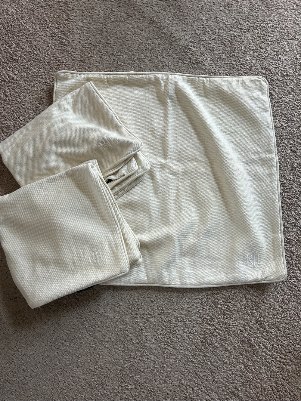 Ralph Lauren pillow covers